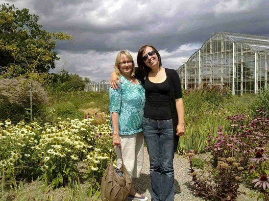 Tiina and Nicki, Wisley Gardens, 2011