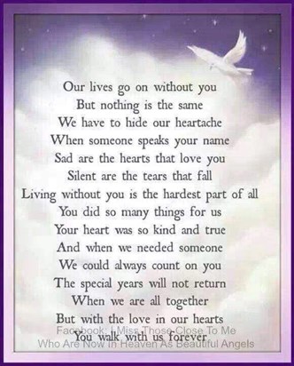Dad a life lost too soon our thoughts are here love Kierstan and Dawn xx 