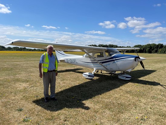 Ian at RAF Cosford last July 2022... 