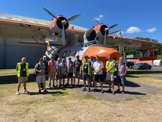 Fly in to Cosford last June