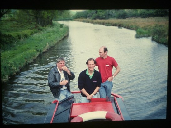 D watch canal holiday, Ian, John Kennard & Mark Pepall