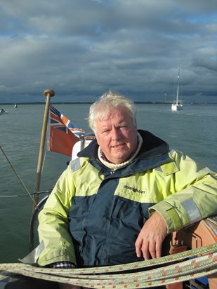 On the Solent, April 2009. 