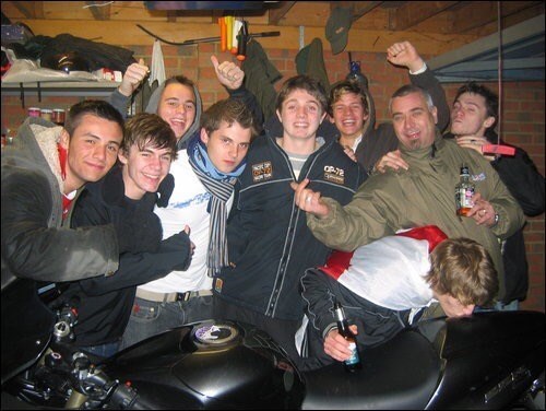 Ed, Ben, Andy, Rob, Ben, Jon and mates 