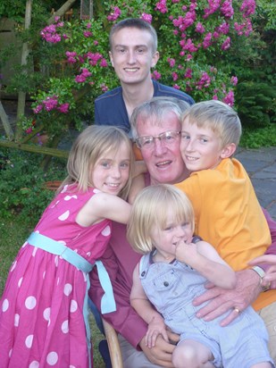 With the grandchildren