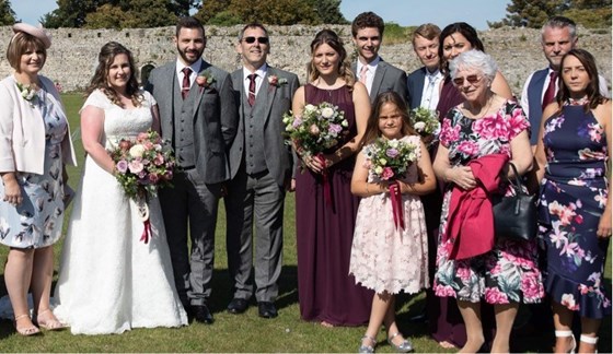 Alice and Mark’s wedding 14/09/19 the whole family together!! 