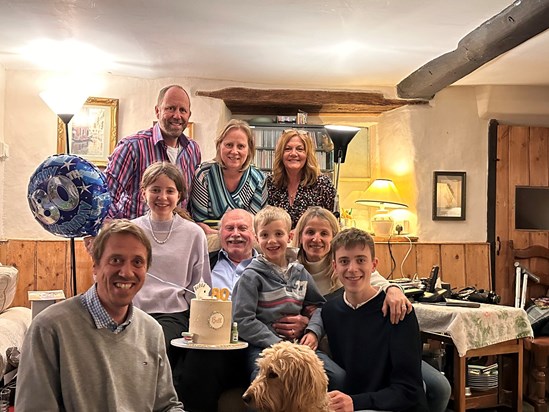 Extended family - 80th birthday