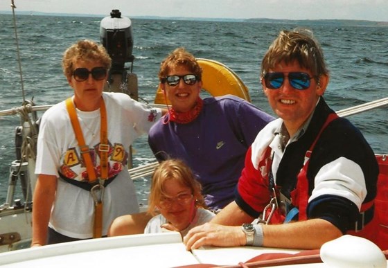 Sailing Ragamuffin Falmouth 1992