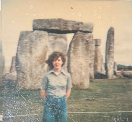 At stonehenge