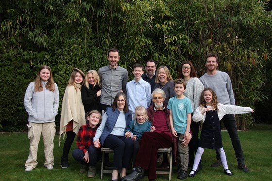 John's family, January 2024