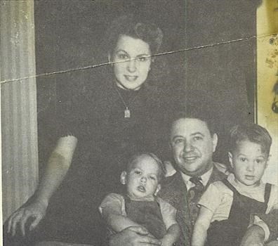 Rhea, Stephen, Forrest and Russell Bryant in Atlanta, Ga 1944