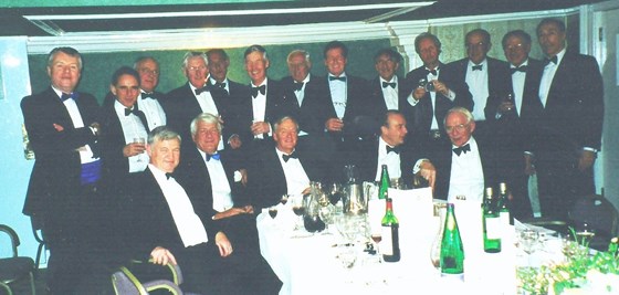 ULAS dinner 1999 end of rows Jim and Alan Tipper