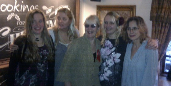 Mum with Dee, Verrinia, Belinda and Jilly