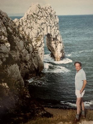 Bernard at Durdle door ❤️