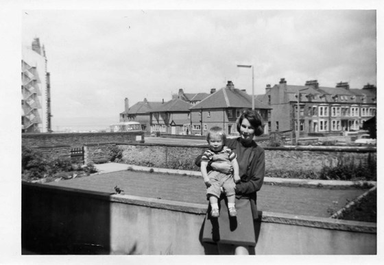 Aunty Rae and Crispin March 1968