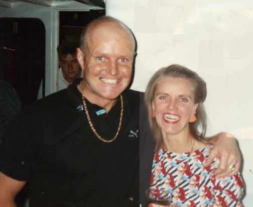 Jon & Sue Buck on 6ts River Boat 1989