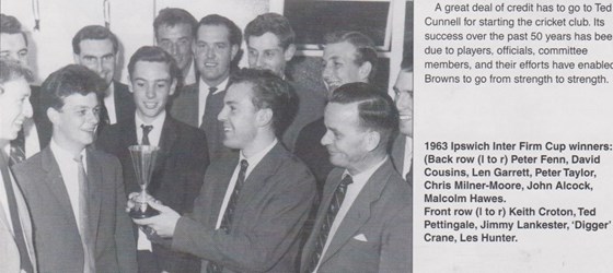 1963   Browns Cricket Club