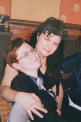 Andrea & Cynnamon. Alita's Engagement Party Oct 2002
