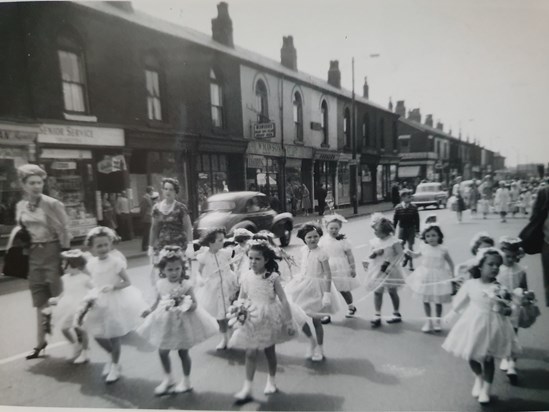 1963 Whitsun Walks, Hyde Rd, West Gorton