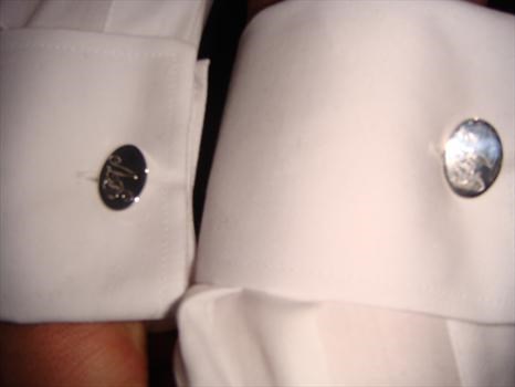 cufflinks engraved with pv