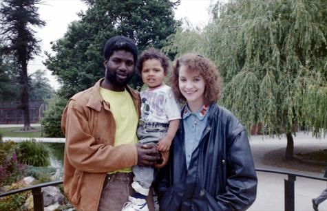 Stephen snr,Stephen jnr and mom (karen)