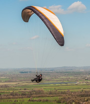 John flying at Firle March 2019. God Bless you all. With Love. David Burr 