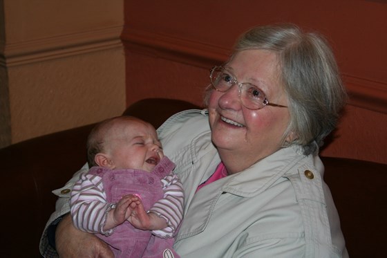 Betty with great grandchild