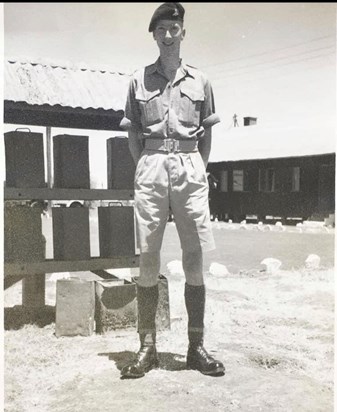 National Service days. Africa 1953-54.... would talk about it as if it was yesterday! He loved it! 