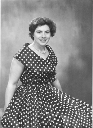 Joan   polka dot dress