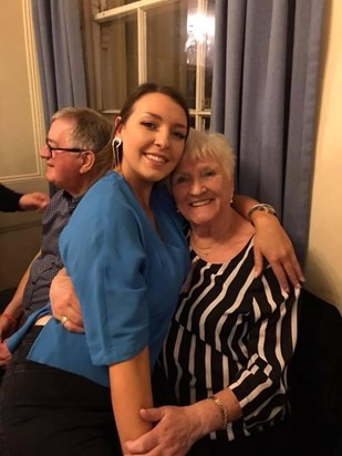 Jean with granddaughter Olivia x