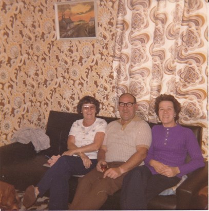 Three 'Sargent' siblings 1978