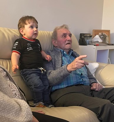 F1 Fans, William and Great Grandad