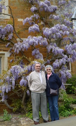 Mum & Dad, Coton Manor. May 2015