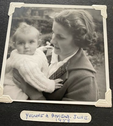 Ang & Yvonne June 1958