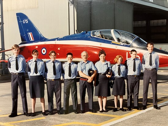 151 (Leominster) Squadron ATC summer camp at RAF Chivenor, June 1993