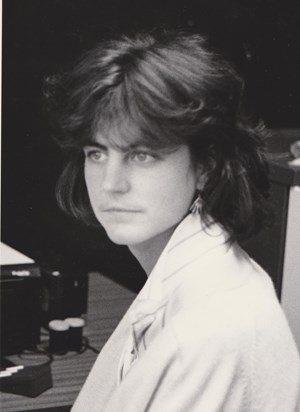 Sarah looking stunning, 1986