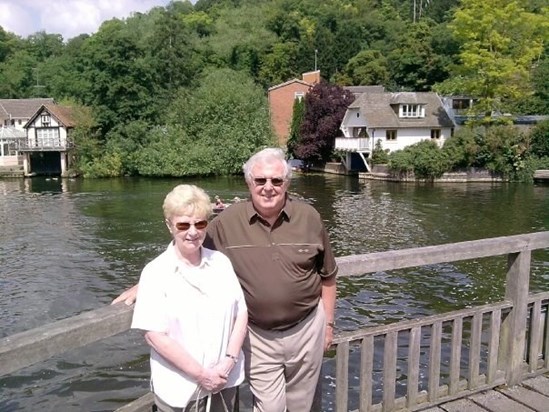 Dad & Shirley   Henley