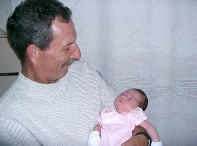 Becoming a Papa when Téa was born