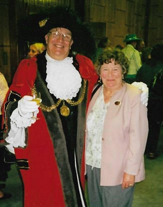 Deputising as Lady Mayoress of Norwich