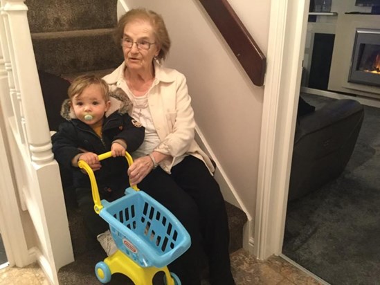 Shopping with Great Grandma