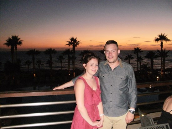 Laura and Nick in Cyprus