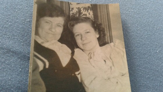 Madje and her mother Alice 