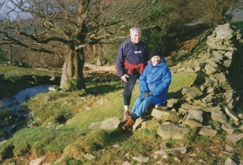 Jim and Peggy in the Lakes