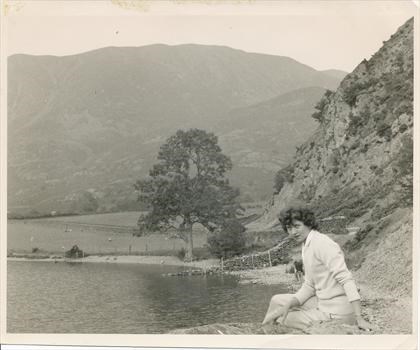 Peggy in The Lakes, 1959
