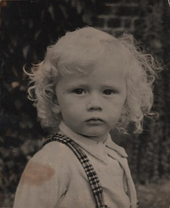 Chris aged 2