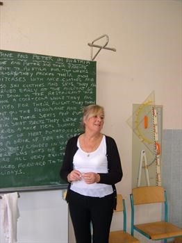 teaching in austria - she loved it!