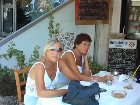 with Sue in Limassol - 2006