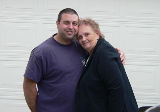 Grandma and Ted - May 29, 2005