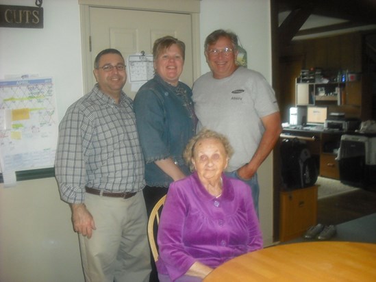 spring 2012 Ted Kelly Chris Mom