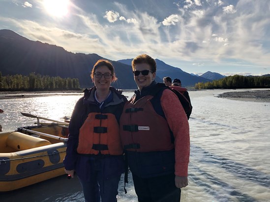 Rafting in Alaska, hoping to see eagles & bears! 2019