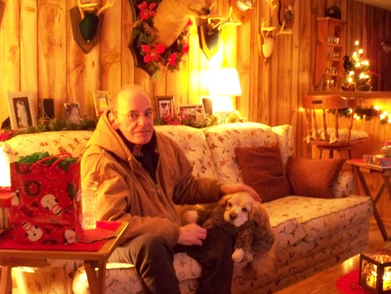 our last picture of Dad @ Christmas 2011